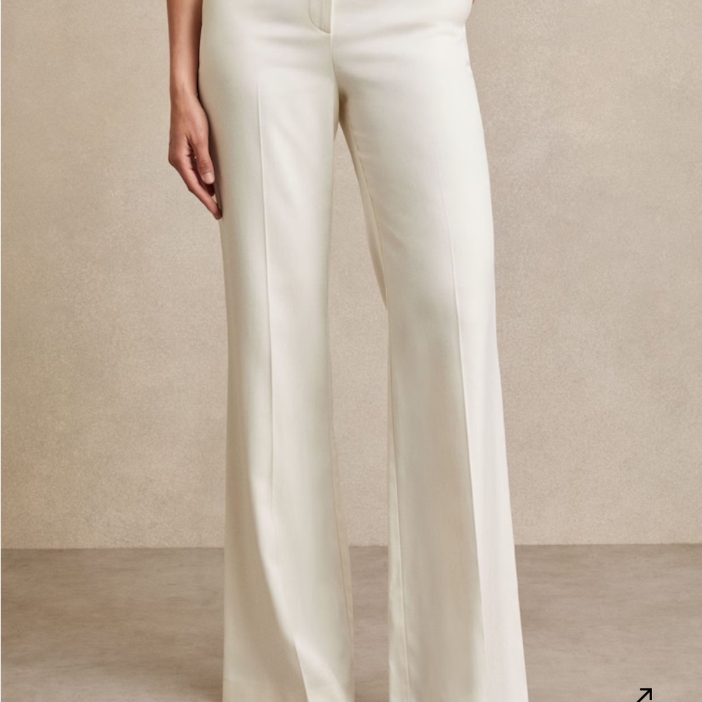 Reiss Cream Women's Blazer & Trousers - Picture 3 of 6